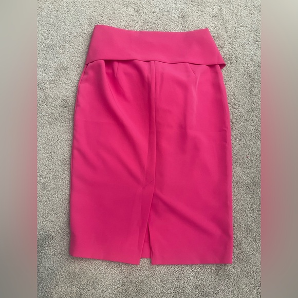New York & Company Hot Pink Pencil Skirt - Picture 3 of 3